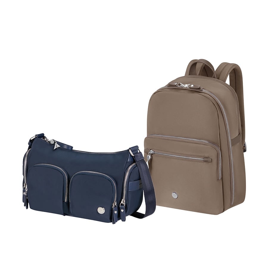  Set B7: Túi đeo vai + Balo laptop 14.1in Karissa Evo 