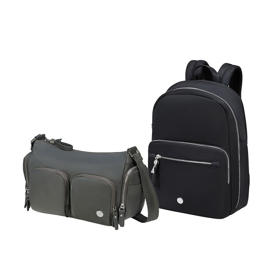  Set B7: Túi đeo vai + Balo laptop 14.1in Karissa Evo 