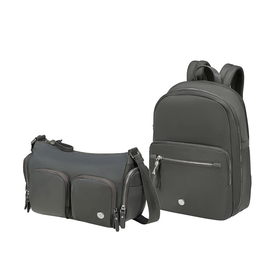  Set B7: Túi đeo vai + Balo laptop 14.1in Karissa Evo 