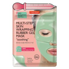  Combo 2 Mặt Nạ Dạng Gel 2 Bước Làm Sáng, Mềm Mịn Purederm 33G. 
