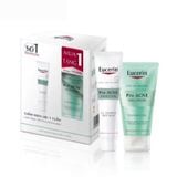 Eucerin Gel Giảm Mụn 40ml + Gel Rửa Mặt Cho Da Nhờn Mụn 75ml