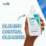  Sữa Rửa Mặt Dạng Gel Tạo Bọt Cho Da Dầu Mụn Cerave Blemish Control Cleanser 236ml. 