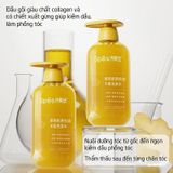  Dầu Gội Kiềm Dầu Giảm Rụng Tóc Hương Gừng Collagen Spes Ginger Collagen Shampoo 500ml. 