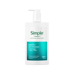  Sữa Rửa Mặt Sạch Thoáng Simple Purify+ Gel Cleanser 240ml. 