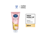  Sữa Dưỡng Thể Vaseline Gluta-Hya Dưỡng Da Sáng Rạng Rỡ Gluta-Hya Serum Burst Lotion Dewy Radiance 300ml. 