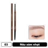 Chì Kẻ Chân Mày Bom Super Slim Eyebrow #03 Taupe Brown 0,1G