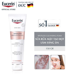  Sữa Rửa Mặt Tạo Bọt Eucerin Làm Sáng Da 150G 