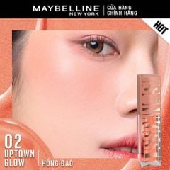  Má Hồng Kem Căng Mọng Bền Màu 12H Maybelline Sunkisser  #02 Uptown Glow 4.7ml. 