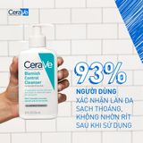  Sữa Rửa Mặt Dạng Gel Tạo Bọt Cho Da Dầu Mụn Cerave Blemish Control Cleanser 236ml. 