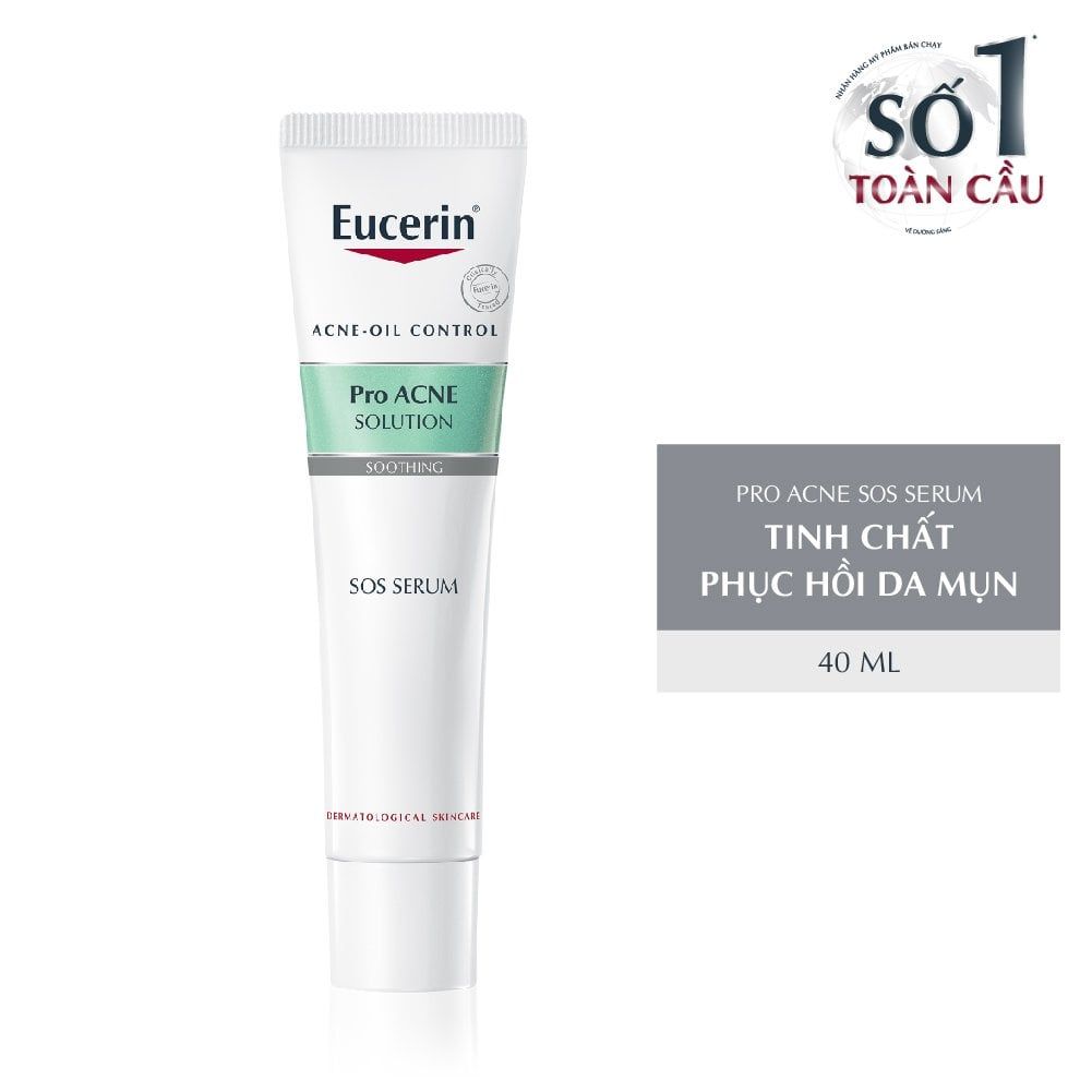  Tinh Chất Dưỡng Eucerin Cho Da Mụn Pro Acne SOS Serum 40ml 