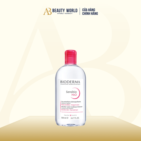  Nước Tẩy Trang Bioderma Sensibio H2O Dành Cho Da Nhạy Cảm 500ml. 