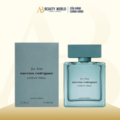  Nước Hoa Nam Narciso Rodriguez For Him Vetiver Musc Eau De Toilette 100ml. 