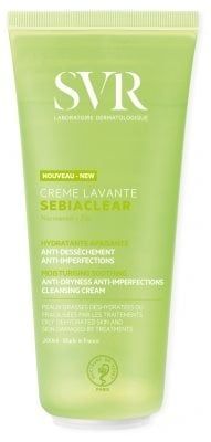  Gel Rửa Mặt Cho Da Dầu Mụn, Nhạy Cảm Svr Sebiaclear Creme Lavant 200ml 