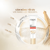  Kem Chống Nắng L'Oreal Paris UV Defender Invisible Resist Daily Sunscreen SPF 50+ PA ++++ 30ml. 