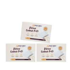  Combo 3 Bông Tẩy Trang ABBW Hộp Giấy 120 Pcs 