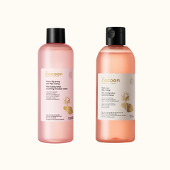  Combo Nước tẩy trang sen Hậu Giang 500ml và Nước Sen Hậu Giang 310ml Cocoon Lotus Soothing Micellar Water 500ml And Lotus Soothing Toner 310ml 