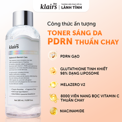  Nước Hoa Hồng Sáng Da Dear, Klairs  Freshly Juiced Vitamin Essence Toner 180ml. 