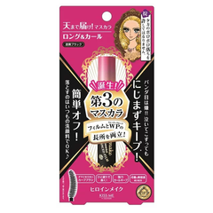  Mascara Dạng Màng Film Nâng Cao Kissme Heroine Make Siêu Chống Trôi Giúp Nâng Cong Và Vuốt Dài Mi - Màu Đen Tuyền #01 