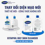  Sữa rửa mặt dành cho da dầu nhạy cảm Cetaphil Oily Skin Cleanser 473ml. 