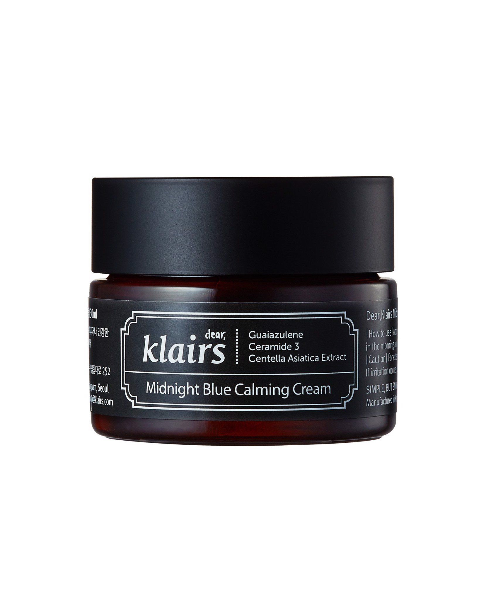  Kem Dưỡng Ẩm Klairs Làm Dịu Và Phục Hồi Da Ban Đêm Midnight Blue Calming Cream 30ml 