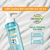  Gel Rửa Mặt Cho Da Dầu Mụn  Garnier Skin Naturals Bright Complete Anti-Acne Cleansing Gel 120ml. 
