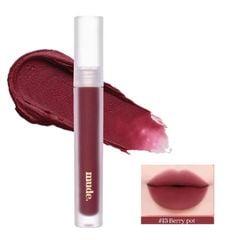  Son Môi Mude Soft Blur Tint 13 Berry Pot - Hồng Mận Trầm 