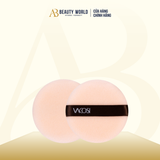  Bông Phấn Khô Tròn Nhỏ Vacosi Small Round Puff BP01 Bịch 2 Miếng 