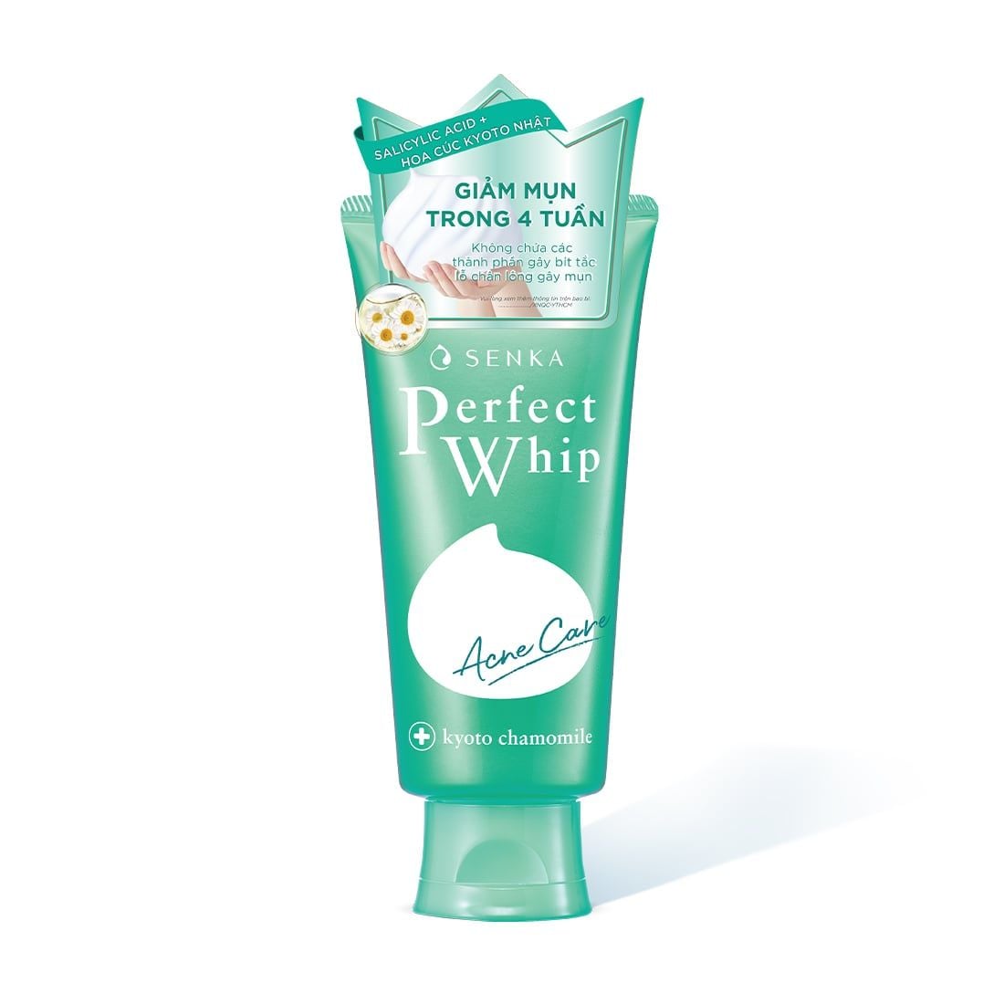  Sữa Rửa Mặt Dành Cho Da Mụn Senka Perfect Whip Acne Care 100g 