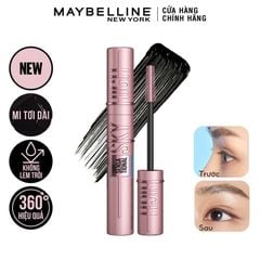  Mascara Không Lem Trôi Maybelline Lash Sensational Sky High Mascara 6Ml.#Very Black. 