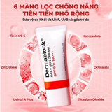  Kem Chống Nắng Phổ Rộng Mỏng Nhẹ Vô Hình Dermablock Daily Sun Cream SPF 50+ PA++++ 35ml. 