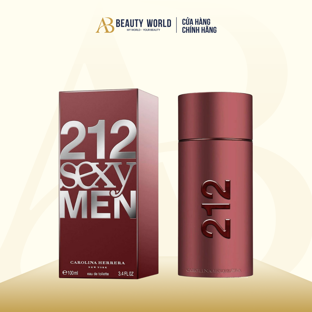  Nước Hoa Nam Carolina Herrera 212 Sexy Men Edt 100ml. 