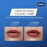  Son Dưỡng Môi Màu Đỏ Tươi Vaseline Colour Kissing Red 3g 