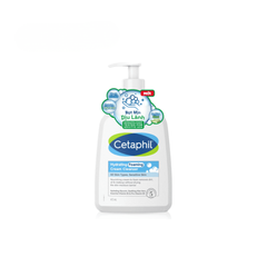  Sữa Rửa Mặt Tạo Bọt Cho Da Nhạy Cảm Cetaphil Hydrating Foaming Cream Cleanser 473ml. 