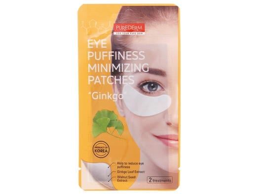  Combo 3 Mặt Nạ Giảm Sưng Bọng Mắt Cây Bạch Quả Purederm Eye Puffiness Minimizing Patches Ginkgo. 