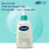  Gel Rửa Mặt Sạch Sâu Dầu Nhờn Tẩy Tế Bào Chết Dịu Nhẹ Cetaphil Gentle Exfoliating Sa Cleanser 236Ml. 