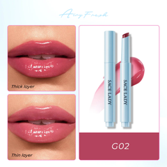  Son Tint Bóng Sace Lady Airy Fresh Glasting Water tint Lipstick 02 1.8g. 