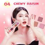  Bảng phấn mắt 5 màu Silkygirl Crunchy Licious Shadow Bar Màu 04 Chewy Raisin 10g 