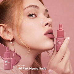  Son Kem Lì Peripera Ink Velvet 046 Pink Mavue Nude 4g. 