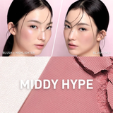 Phấn Má Hồng Bắt Sáng Màu Cánh Hồng Phai 3CE Blushlighter Middy Hype 9G. 