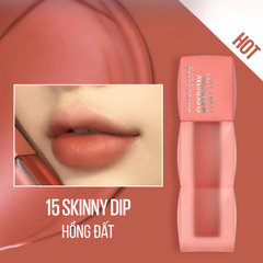  Son Kem Lì Teddy Tint Maybelline Superstay #15. 