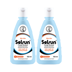  Combo 2 Sữa Tắm Làm Sạch Và Kháng Khuẩn Selsun Fungi Shower 150ml 