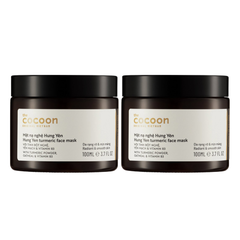  Combo 2 Mặt Nạ Nghệ Hưng Yên Cocoon Hung Yen Turmeric Face Mask 100ml. 