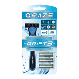 Dao Cạo Râu 3 Lưỡi O'Raze Or07 Drift 3 (1 cây, 3 lưỡi).