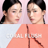  Phấn Má Hồng Bắt Sáng Màu Hồng San Hô 3CE Blushlighter Coral Flush 9G. 