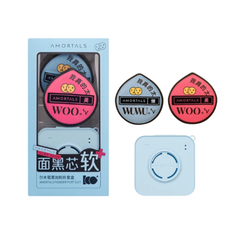  Bộ Bông Mút Dùng Để Tán Kem Nền Dạng Lỏng Amortals  Màu Xanh Dương Gồm 2 Bông Mút + 1 Hộp Đựng 