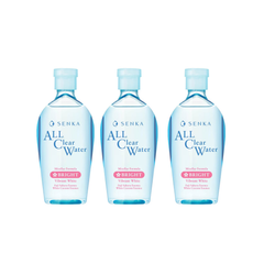  Combo 3 Nước Tẩy Trang Cấp Ẩm Dưỡng Sáng Da Senka All Clear Water Micellar Formula Bright 60ml Trial 