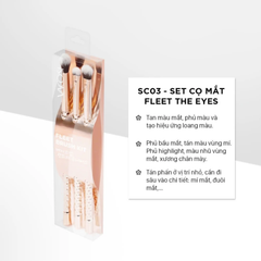  Bộ Cọ Mắt 3 Cây Vacosi Phiên Bản Golden Dragon SC03. 