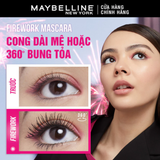 Mascara Cong Dài Và Tỏa Mi 360 Độ Waterproof Maybelline Firework 8.75ml. 