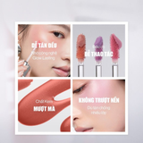  Má Hồng Kem Căng Bóng Glamrr Q Glow Lasting Fresh Blush  04 Red Rumor 3.8G. 