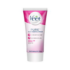  Kem Tẩy Lông Dành Cho Da Thường Veet Pure Pure Hair Removal Cream  Normal Skin 50g. 